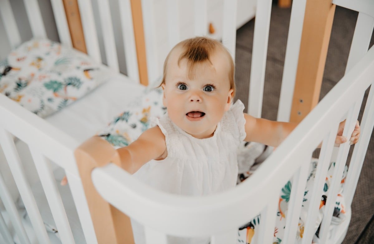  YappyÉtude baby cot, WHITE