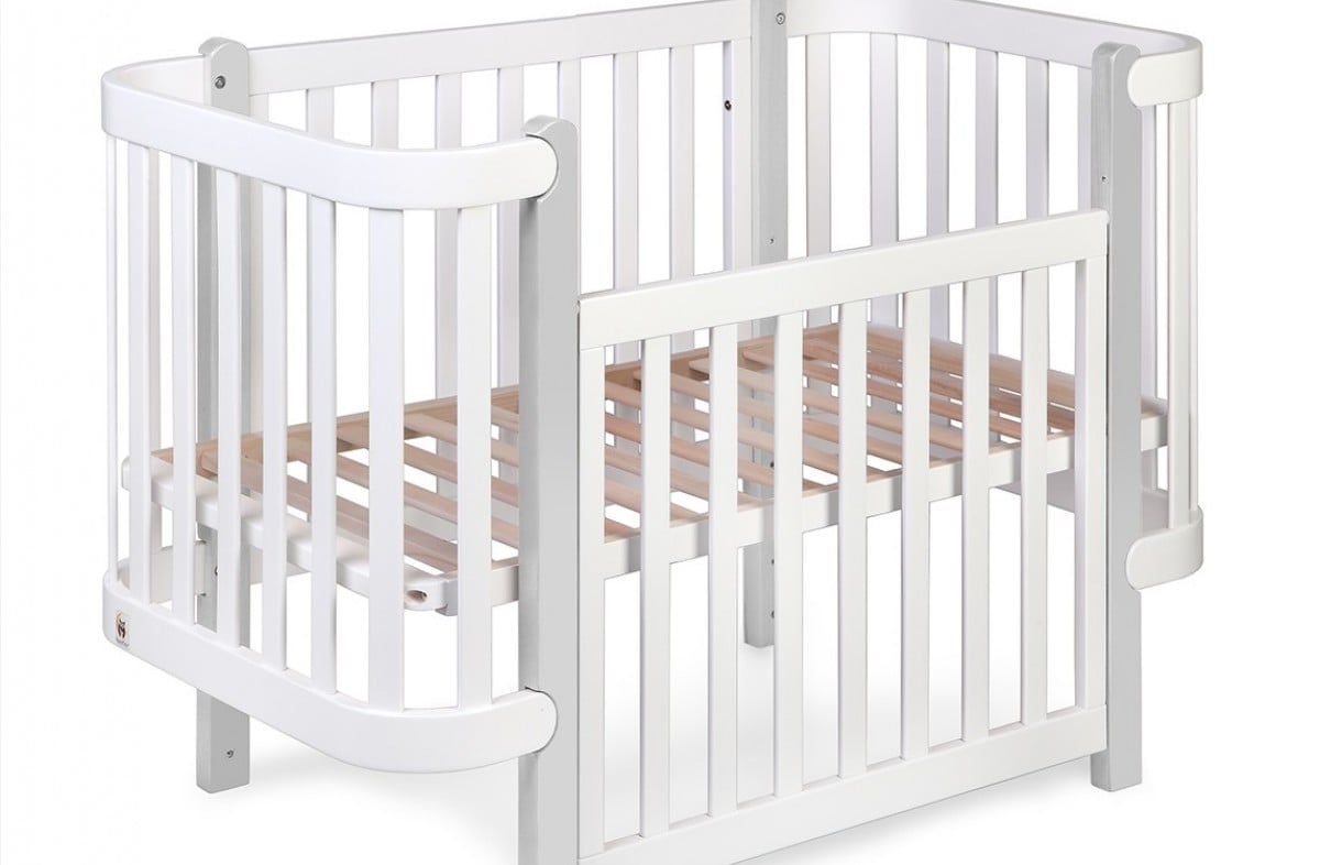  YappyÉtude baby cot, SKY GREY