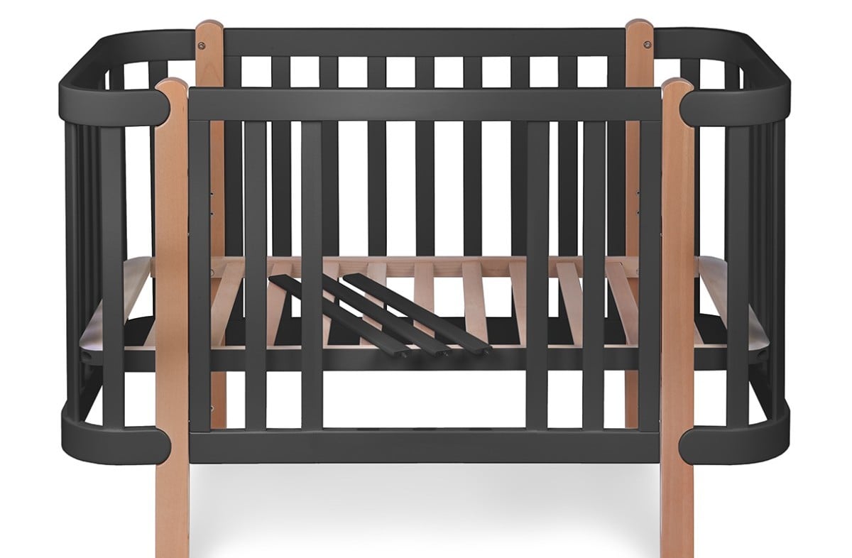  YappyÉtude baby cot, ANTHRACITE