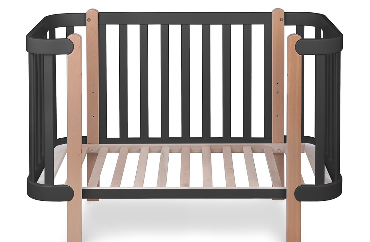  YappyÉtude baby cot, ANTHRACITE