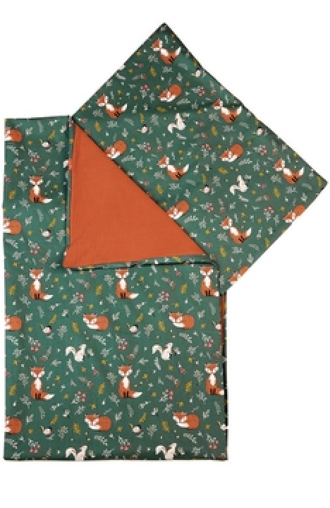 YappyFox Rustic, GOTS постельное бельё 100x130 / 38x55 cm