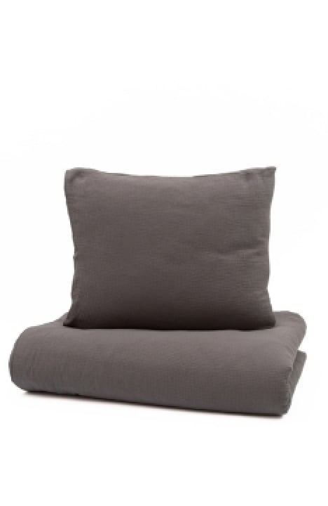 YappyMuslin Grey постельное бельё 150x200 / 50x60 cm