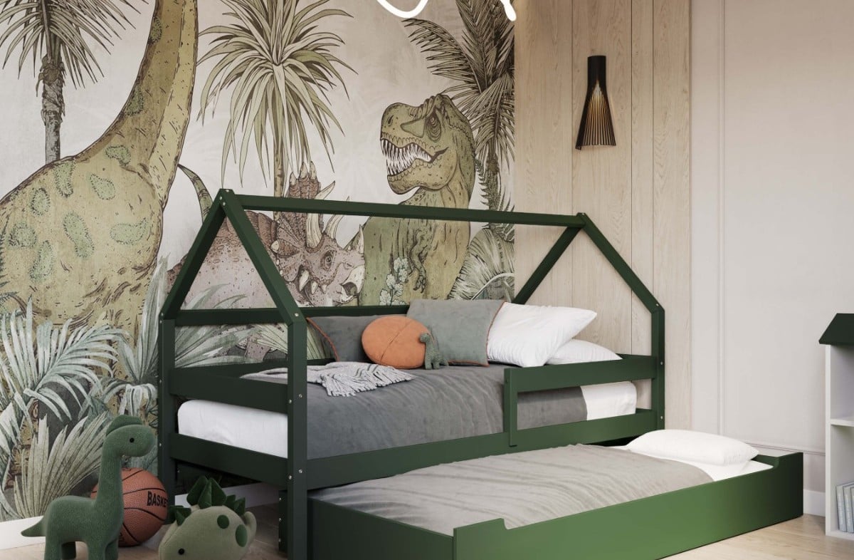  YappySole house bed, GREEN Limited