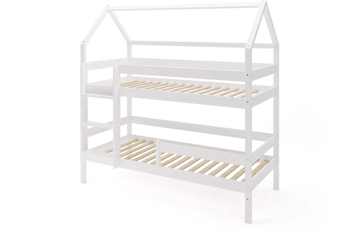  YappyEden house bunk bed, WHITE