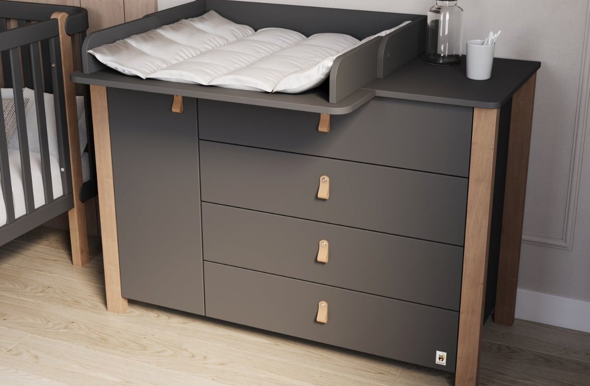  YappyÉtude II dresser, ANTHRACITE