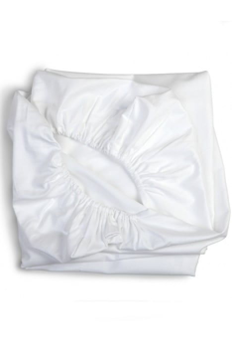 YappyWhite fitted cot sheet 190*80