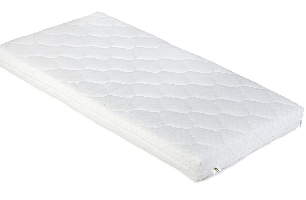  YappyHytte US FULL SIZE (137 × 191 cm / 54″ × 75″) pusaudžu gulta–mājiņa + YappyMiniPocket matracis, WHITE