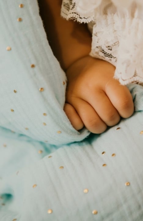 YappyMint Muslin 360cm Kinderbett-Bumper