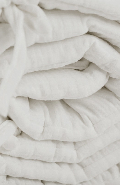 YappyWhite Muslin 360cm bumper