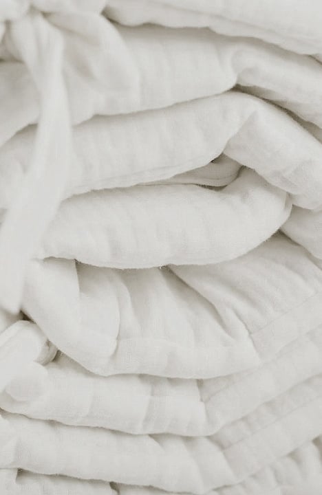 YappyWhite Muslin 360cm voodipehmendus