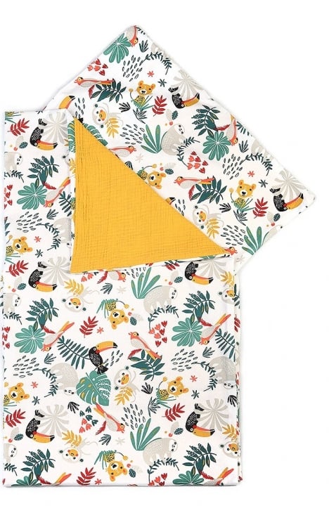 YappyAmazon Mustard patalynė 100x130 / 38x55 cm