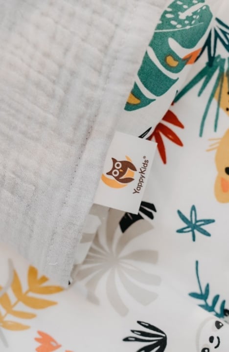 YappyAmazon Grey bedding 100x130 / 38x55 cm