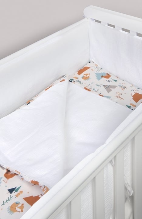 YappyHygge White bedding 100x130 / 38x55 cm