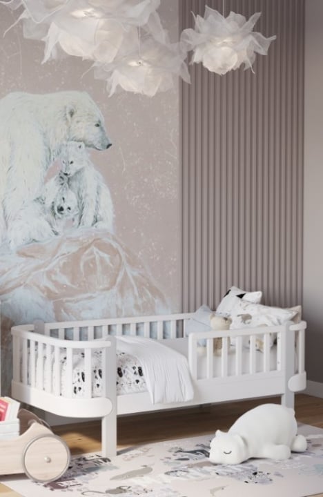 YappyÉtude Подростковая кровать, SKY GREY 