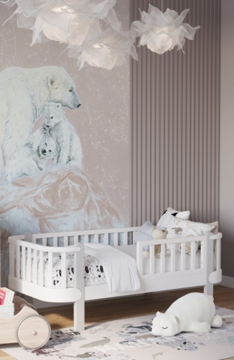 YappyÉtude toddler bed, SKY GREY 