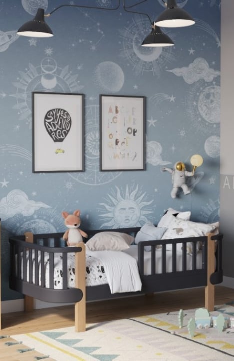 YappyÉtude toddler bed, ANTHRACITE