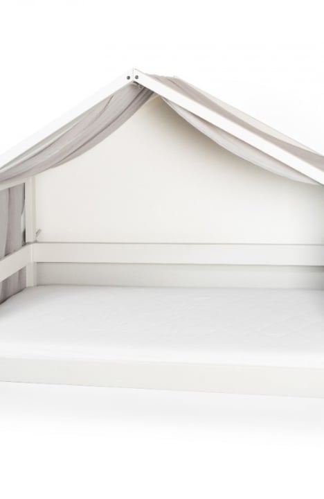 YappyMuslin Silver kardinad