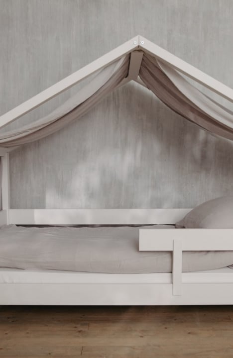 YappyMuslin Silver kardinad