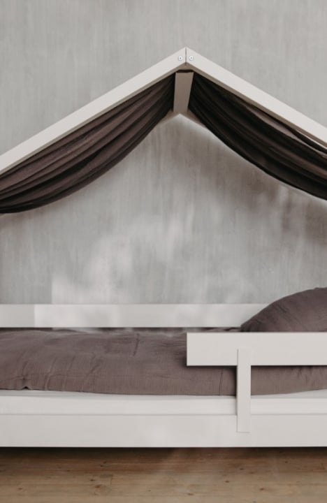 YappyMuslin Grey kardinad