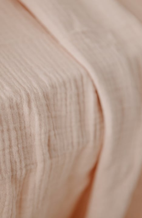 YappyMuslin Cocoa kardinad