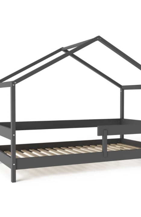 ANTHRACITE YappyHytte Hausbett und YappyHytte Regal