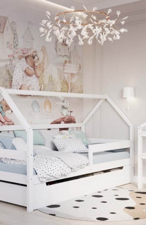 YappySole house bed, WHITE