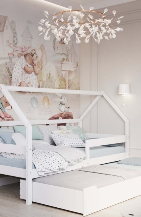 YappySole house bed, WHITE
