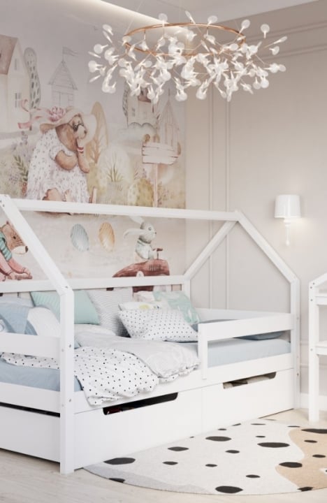 YappySpot atvilktne, WHITE
