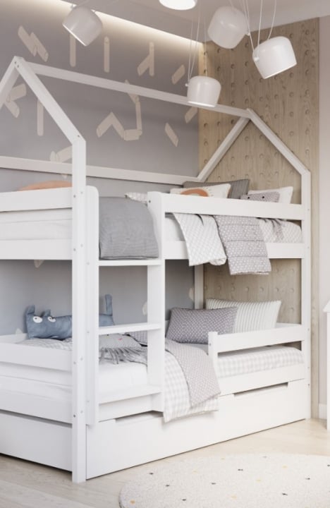 YappySpot atvilktne, WHITE