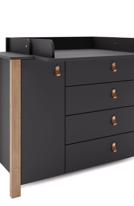 YappyÉtude II komoda, ANTHRACITE