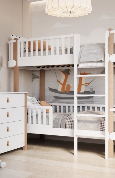 YappyEtude bunk bed, WHITE