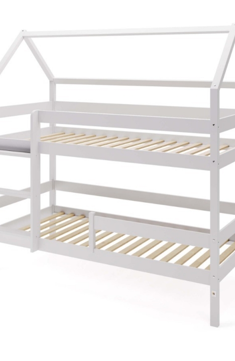 YappyEden house bunk bed, LIGHT GREY