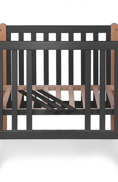 ANTHRACITE Łóżeczko YappyÉtude + YappyÉtude II komoda