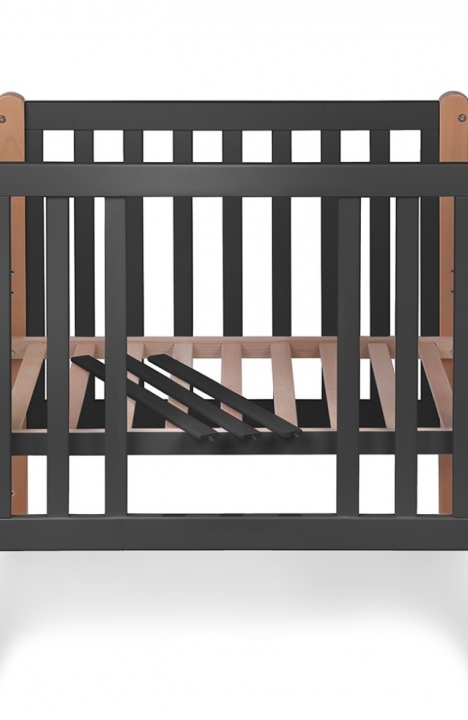ANTHRACITE YappyÉtude baby cot and YappyÉtude II dresser