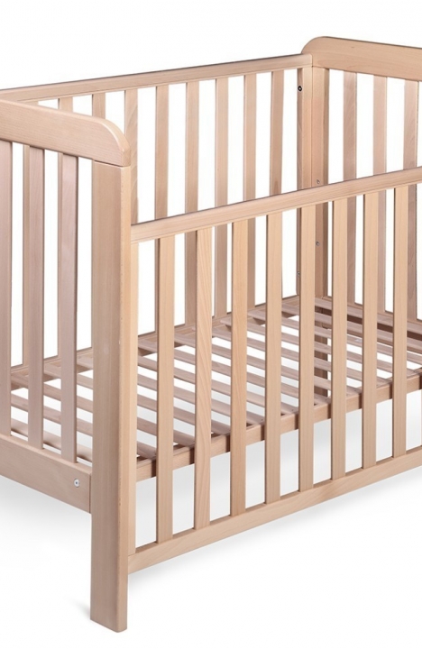 NATURAL YappyLull cot and YappyÉtude II dresser, WHITE