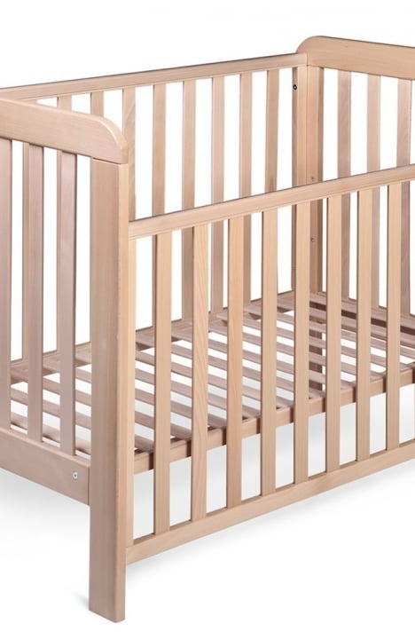 NATURAL YappyLull cot and YappyÉtude II dresser, WHITE