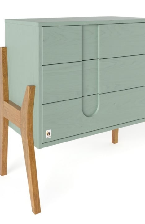 YappyIcon dresser, SAGE GREEN