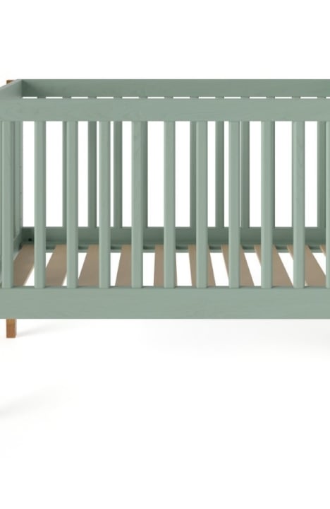 YappyIcon baby cot, SAGE GREEN