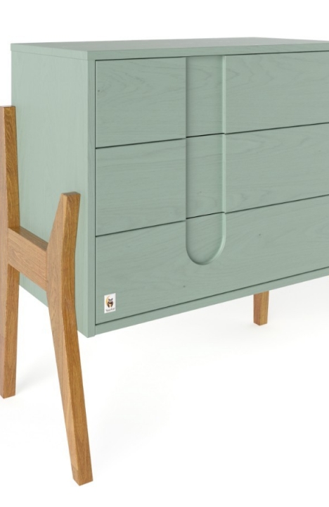 YappyIcon dresser, SAGE GREEN