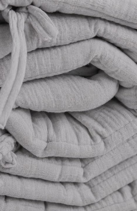 YappyGrey Muslin 360cm bumper